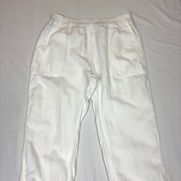 Standard James Perse Linen Joggers Pull On Pants Women's 4/XL Minimalist - Picture 2 of 10